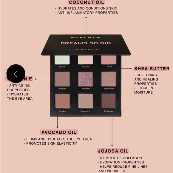 Realher | “DREAMS SO BIG" EYESHADOW PALETTE - Picture 2 of 6